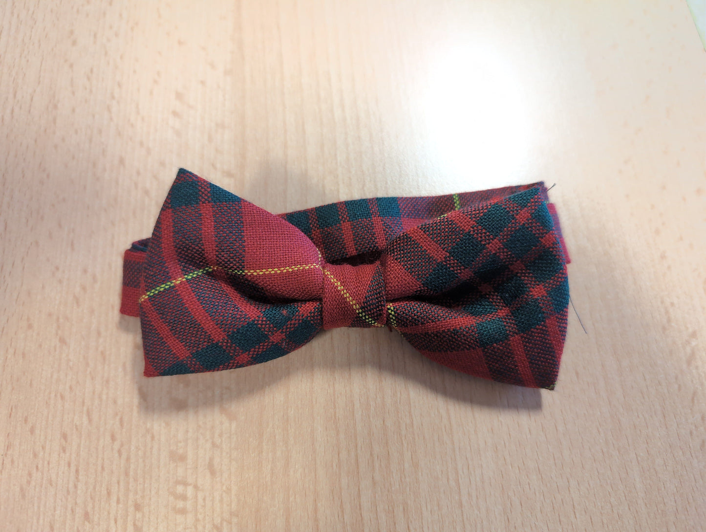 Bow Tie - STOCK CLEARANCE - Bow Ties - Bright Red Tartan