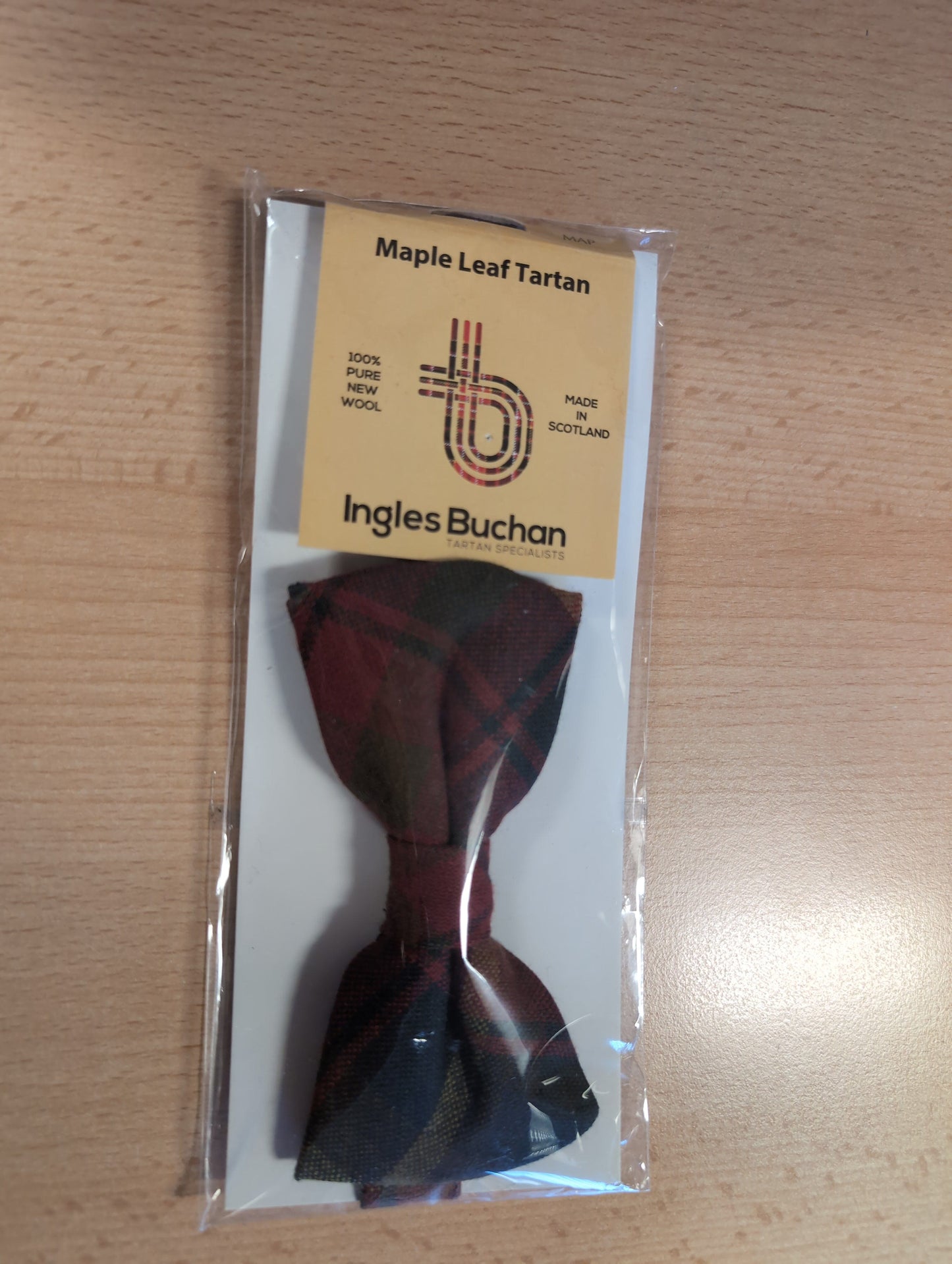 Bow Tie - STOCK CLEARANCE - Bow Ties - Maple Leaf Tartan