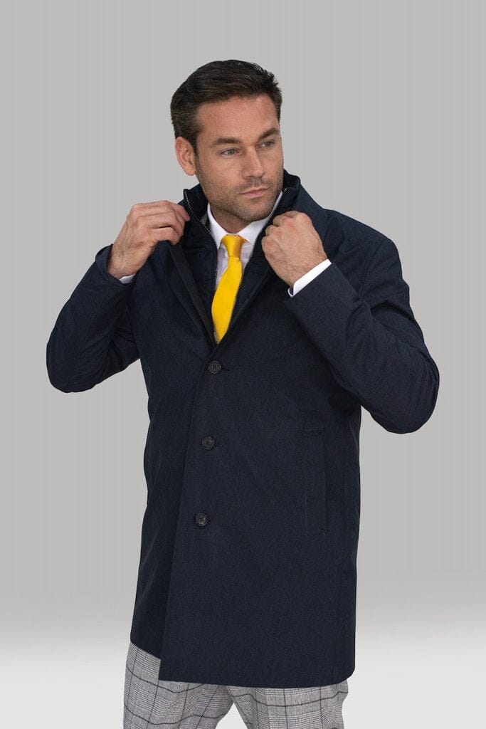 Brando Mac Coat - Coats - Navy XS
