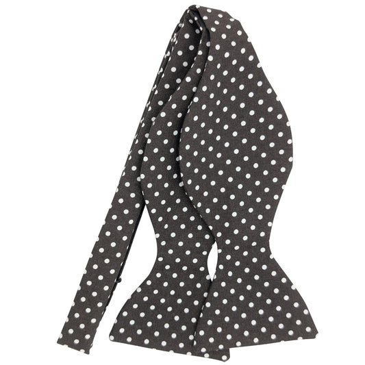 Brown Spot Bow Tie - Bow Ties - Self-Tie