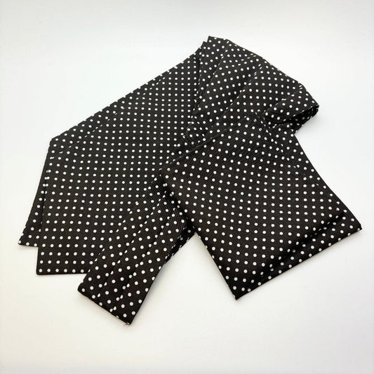Brown Spot Cotton Cravat - Cravats - Cravat & Pocket Square - Save £1.00