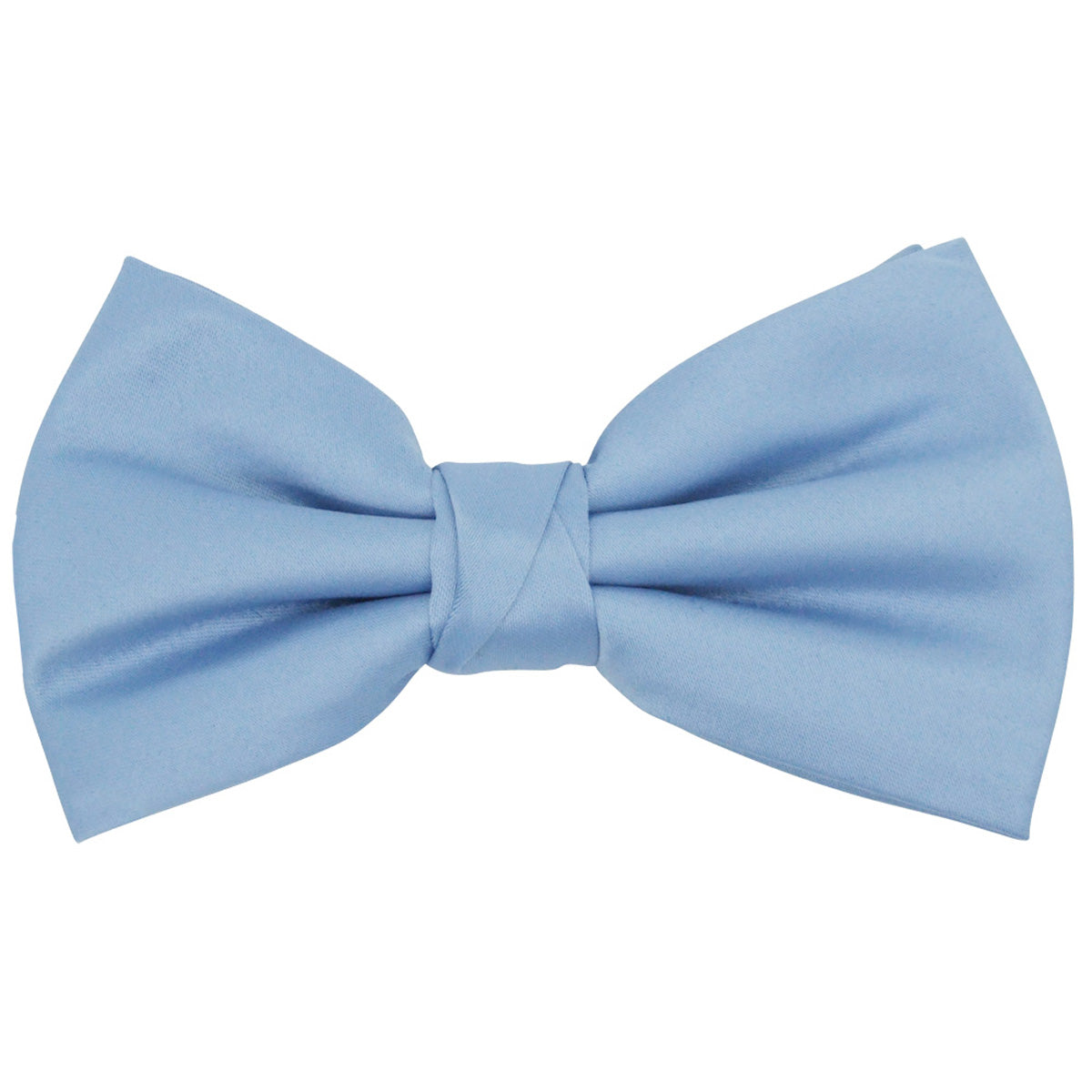Clearance - Mid Blue Pre-Tied Bow Tie