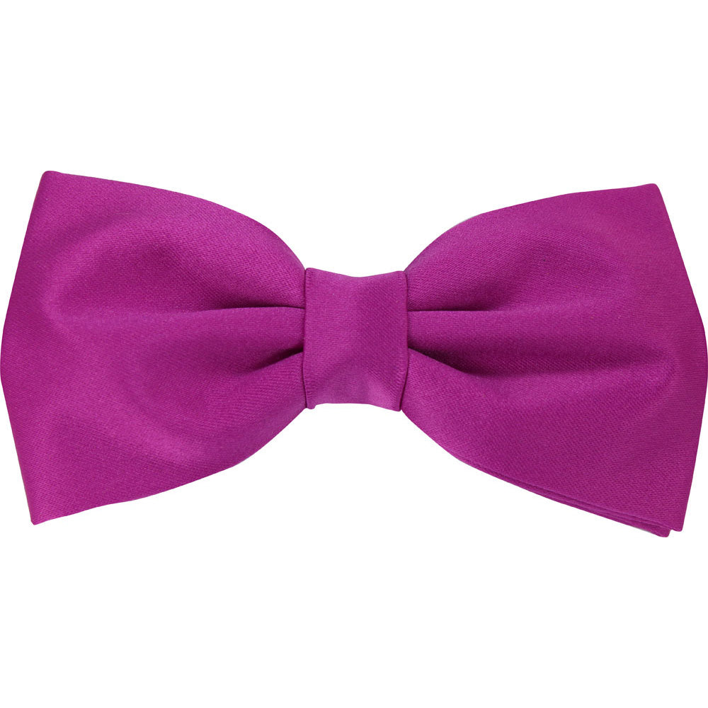 Clearance - Fuchsia Pre-Tied Bow Tie