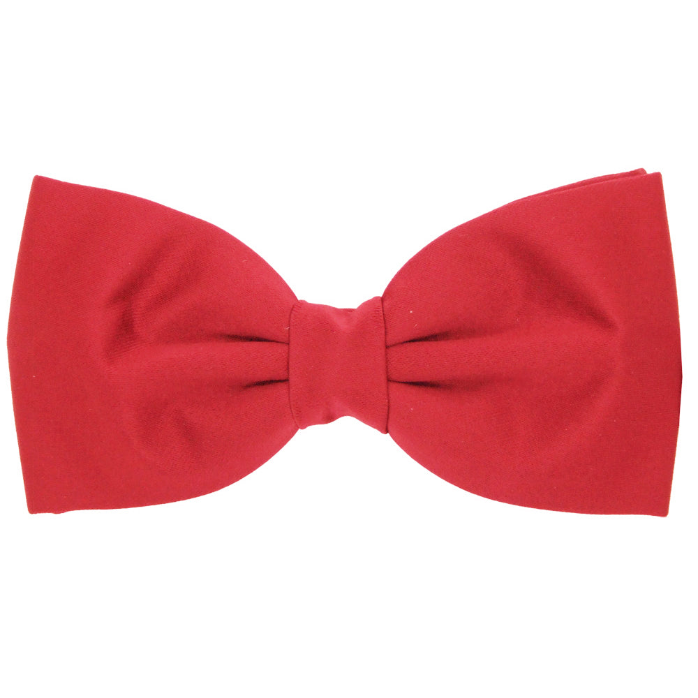Clearance - Scarlet Pre-Tied Bow Tie