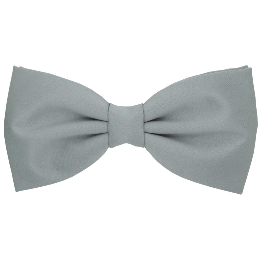 Clearance - Mid Grey Pre-Tied Bow Tie