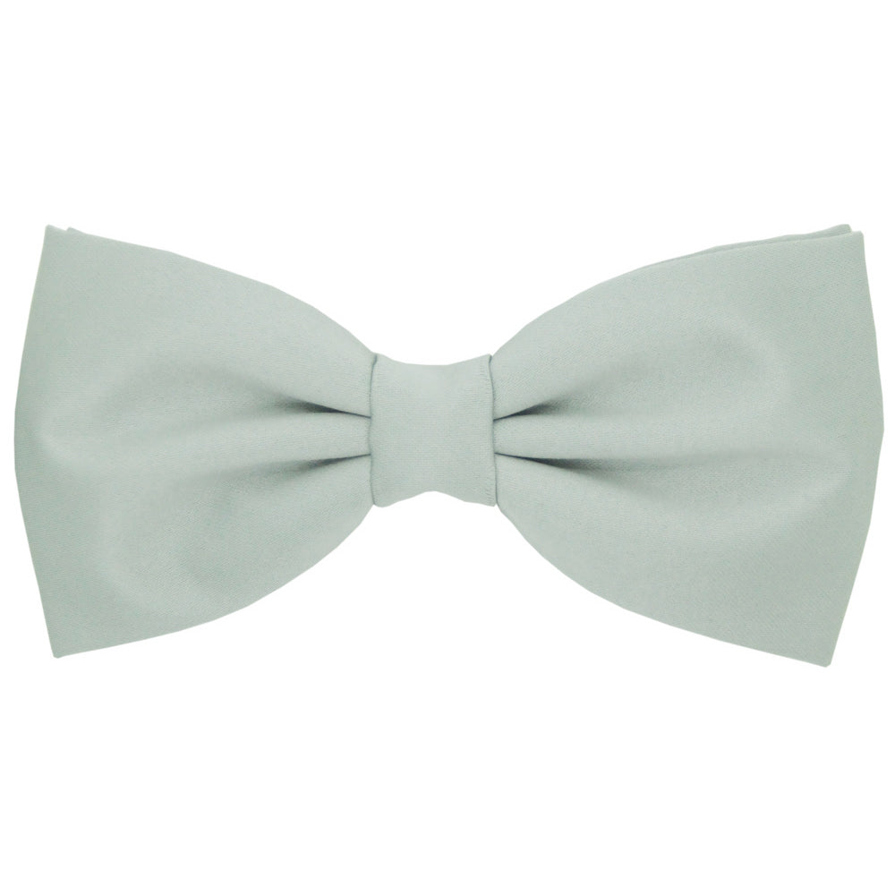 Clearance - Pearl Silver Pre-Tied Bow Tie