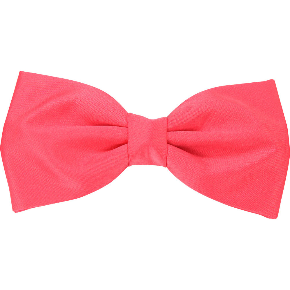 Clearance - Coral Rose Pre-Tied Bow Tie