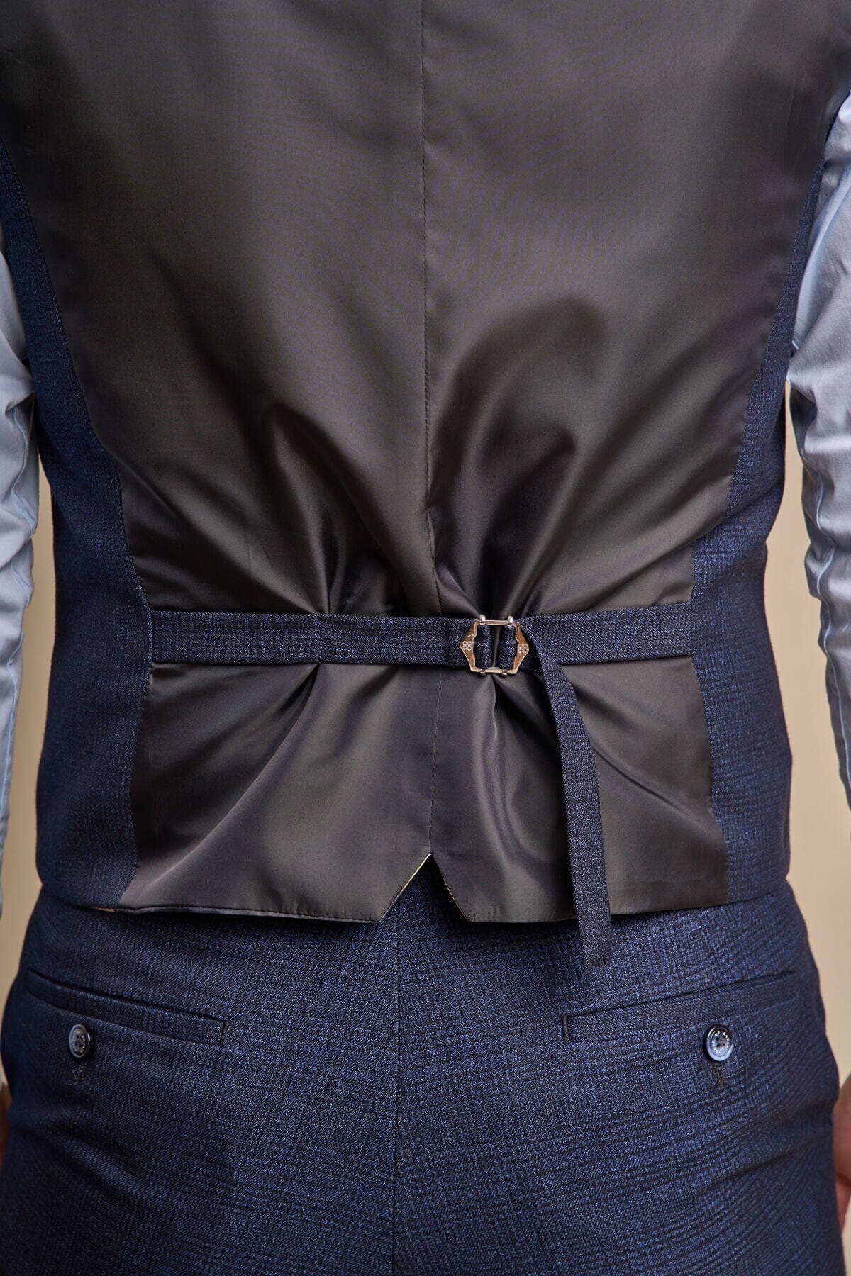 Caridi Navy Waistcoat - Waistcoats -