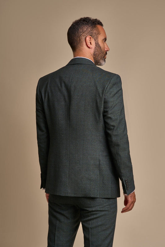 Caridi Olive 3 Piece Suit - Suits -