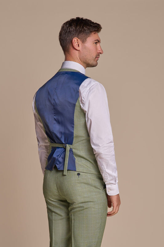Caridi Sage Waistcoat - Waistcoats -