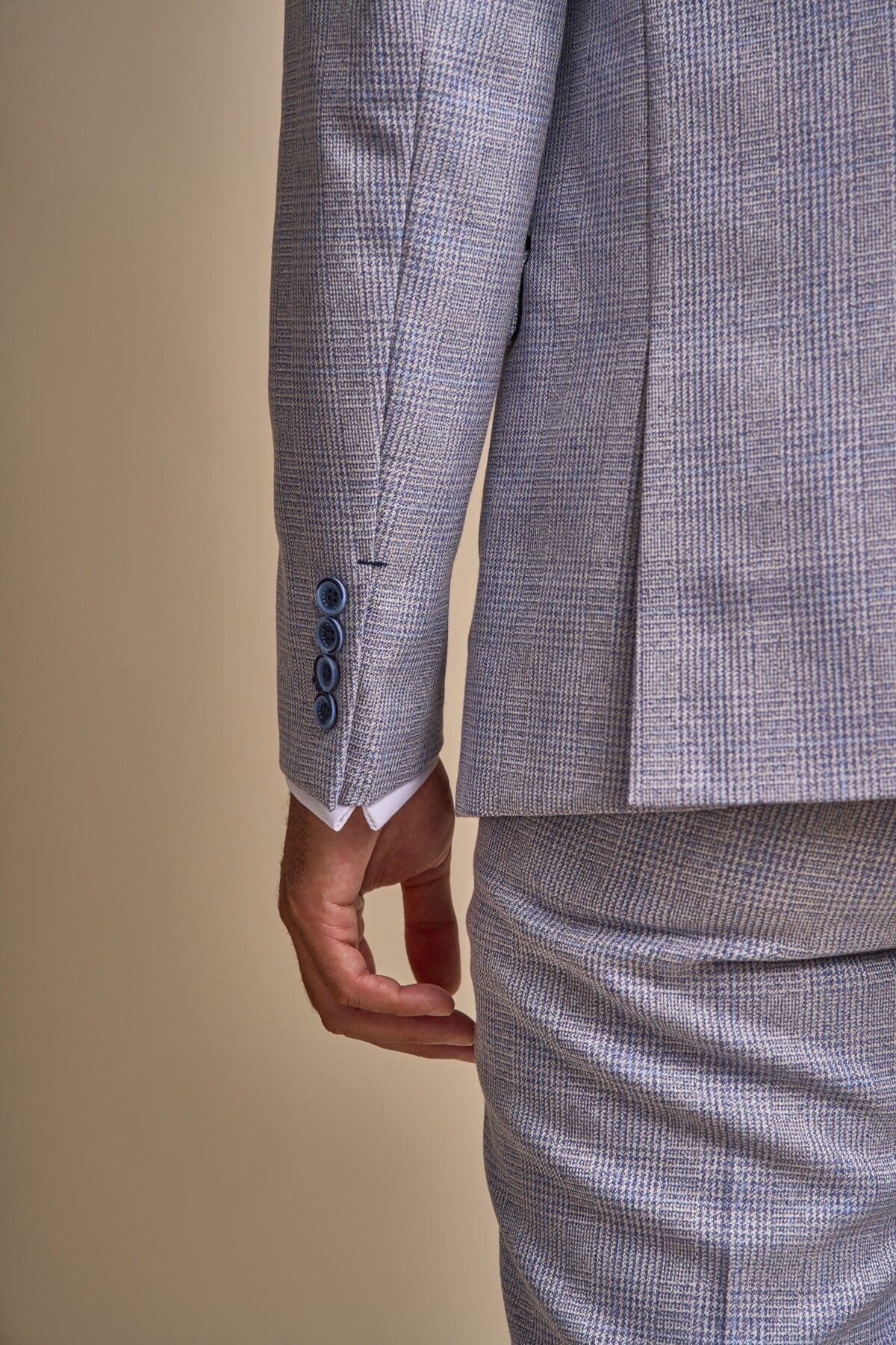 Caridi Sky Blue 2 Piece Suit - Suits -