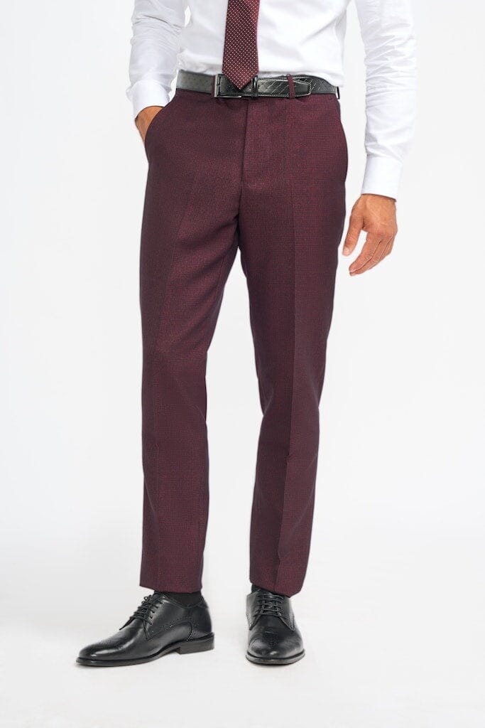 Caridi Wine 2 Piece Suit - Suits -