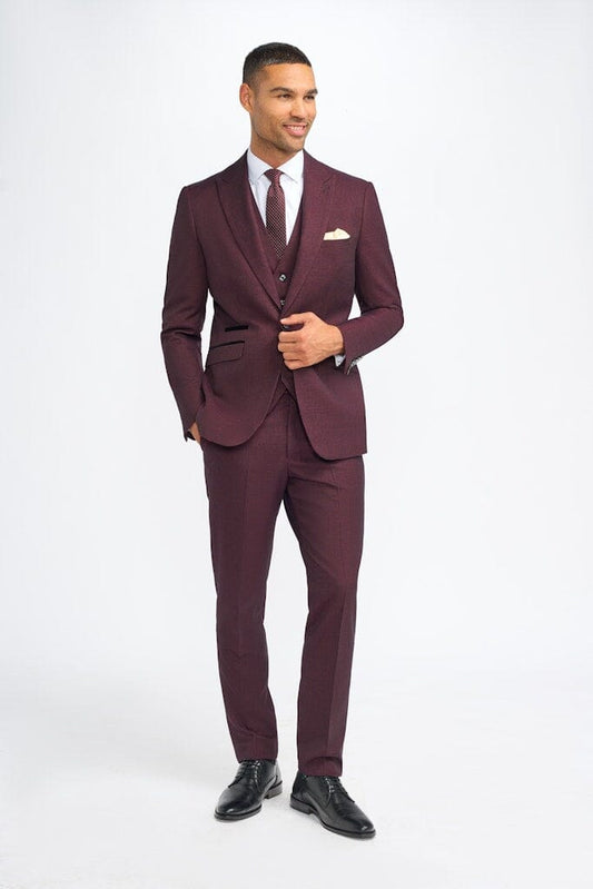 Caridi Wine Trousers - Trousers -