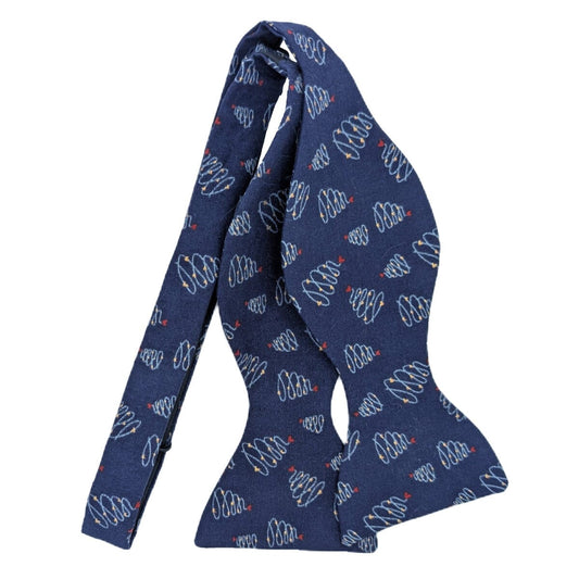 Christmas Tree Swirls Bow Tie - Bow Ties -