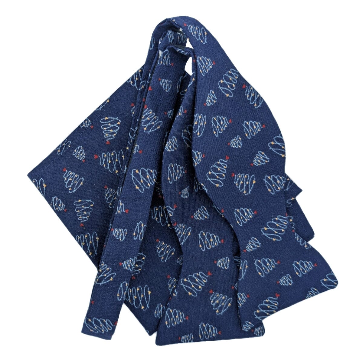 Christmas Tree Swirls Bow Tie - Bow Ties -