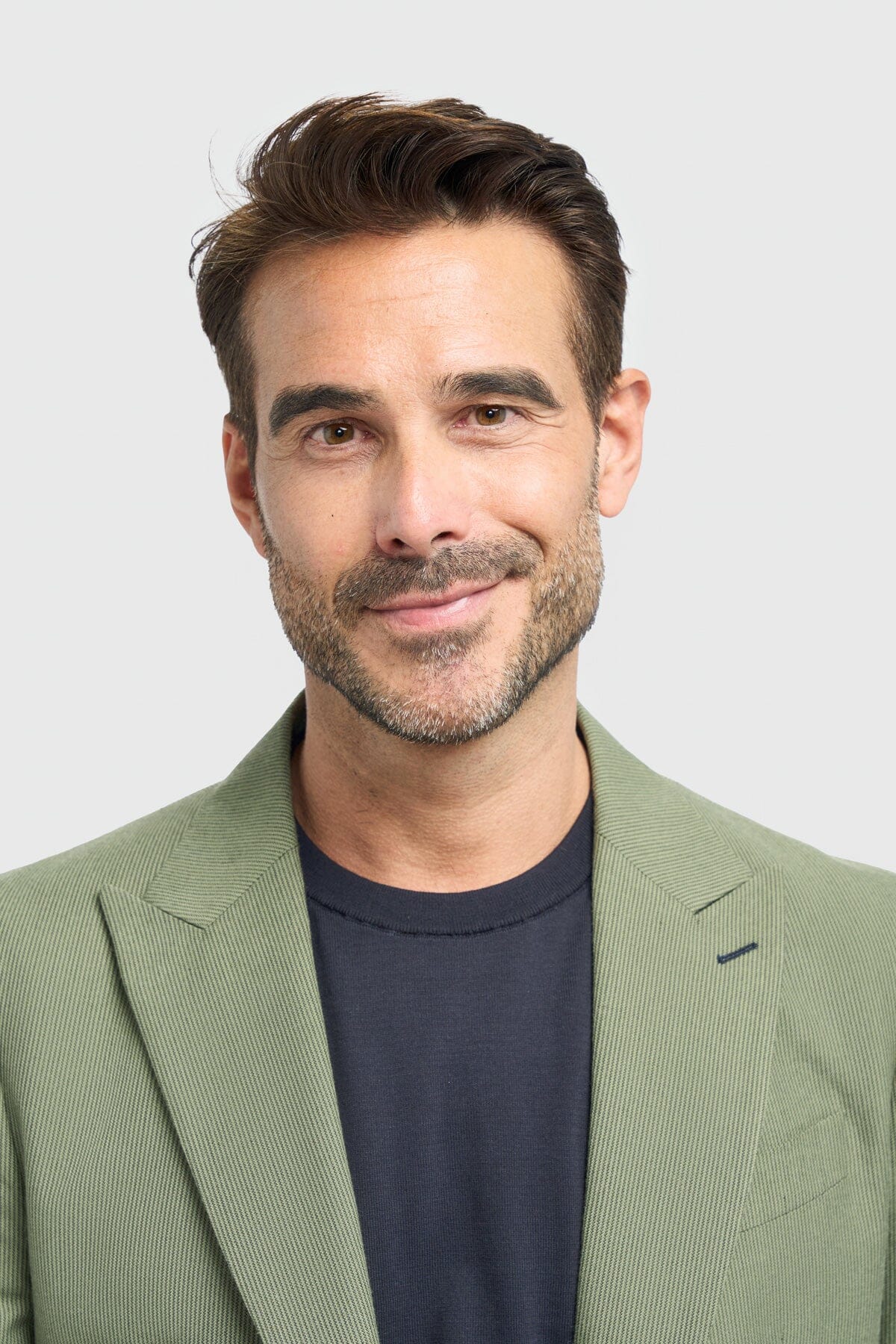 Cristo Olive Blazer - Blazers & Jackets -