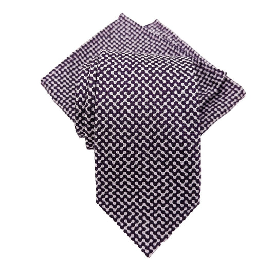 Fleming Spotty Silk Tie - Ties - - THREADPEPPER