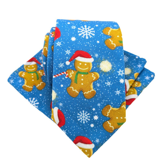 Gingerbread Men Tie - Ties -