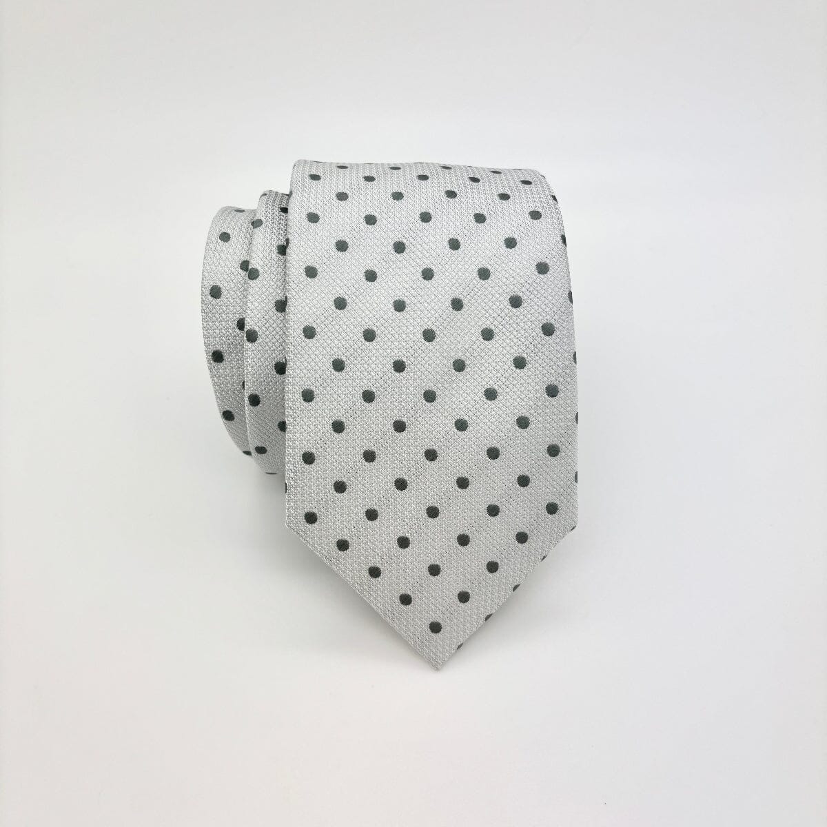 Grey Spot Tie Set - Ties -