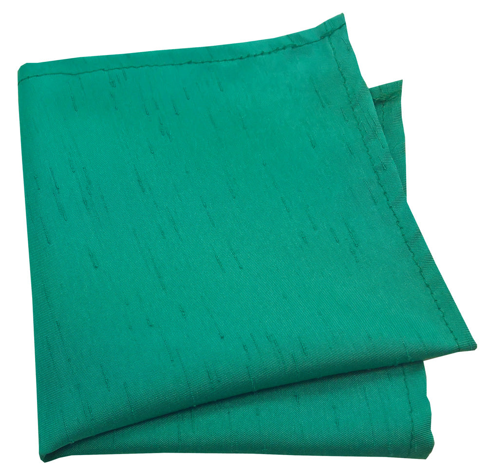 Clearance - Jade Shantung Pocket Square