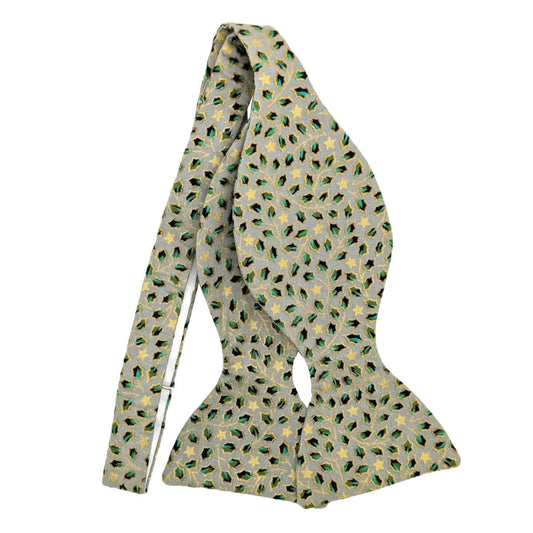 Holly Leaves Bow Tie - Bow Ties -