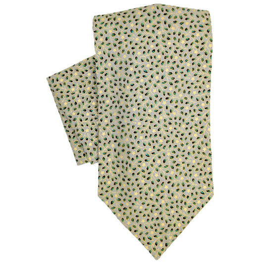Holly Leaves Cravat - Cravats -