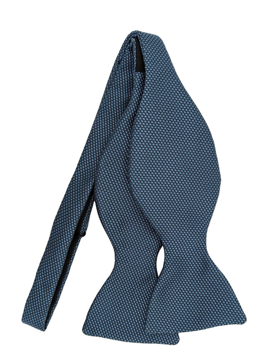 Jewel Blue Silk Bow Tie Set - LIMITED EDITION - Bow Ties - - THREADPEPPER