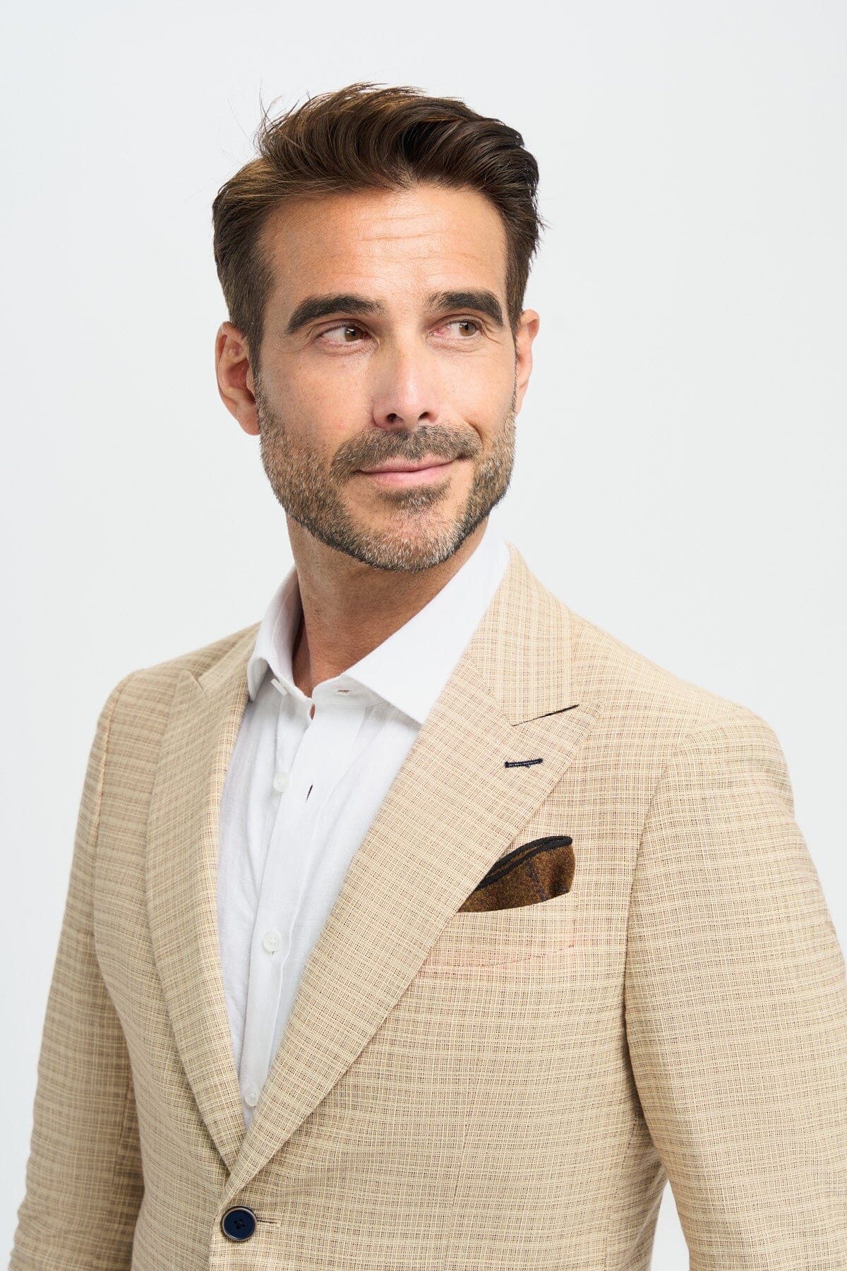 Kova Beige Blazer - Blazers & Jackets -
