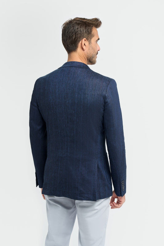 Luigi Navy Blazer - Blazers & Jackets -