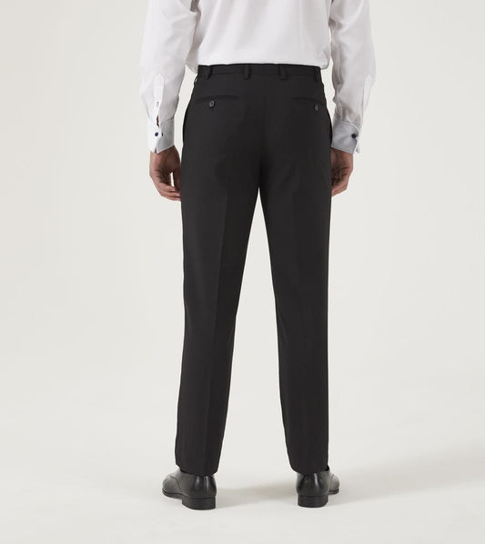 Madrid Black Trousers - STOCK CLEARANCE - Trousers Sale -