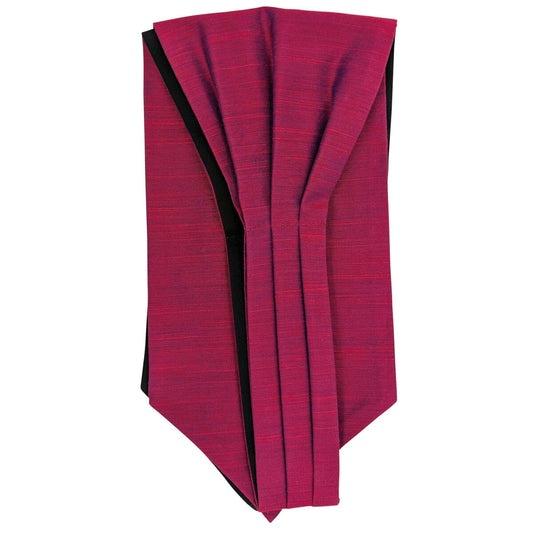 Magenta Dupion Cravat - Cravats -