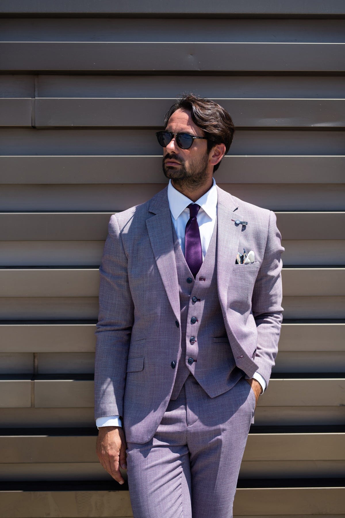 Miami Lilac Blazer - Blazers & Jackets -