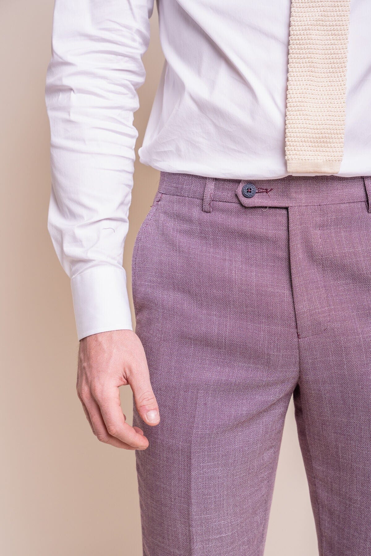 Miami Lilac Trousers - Trousers -