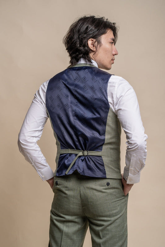 Miami Sage Waistcoat - Waistcoats -