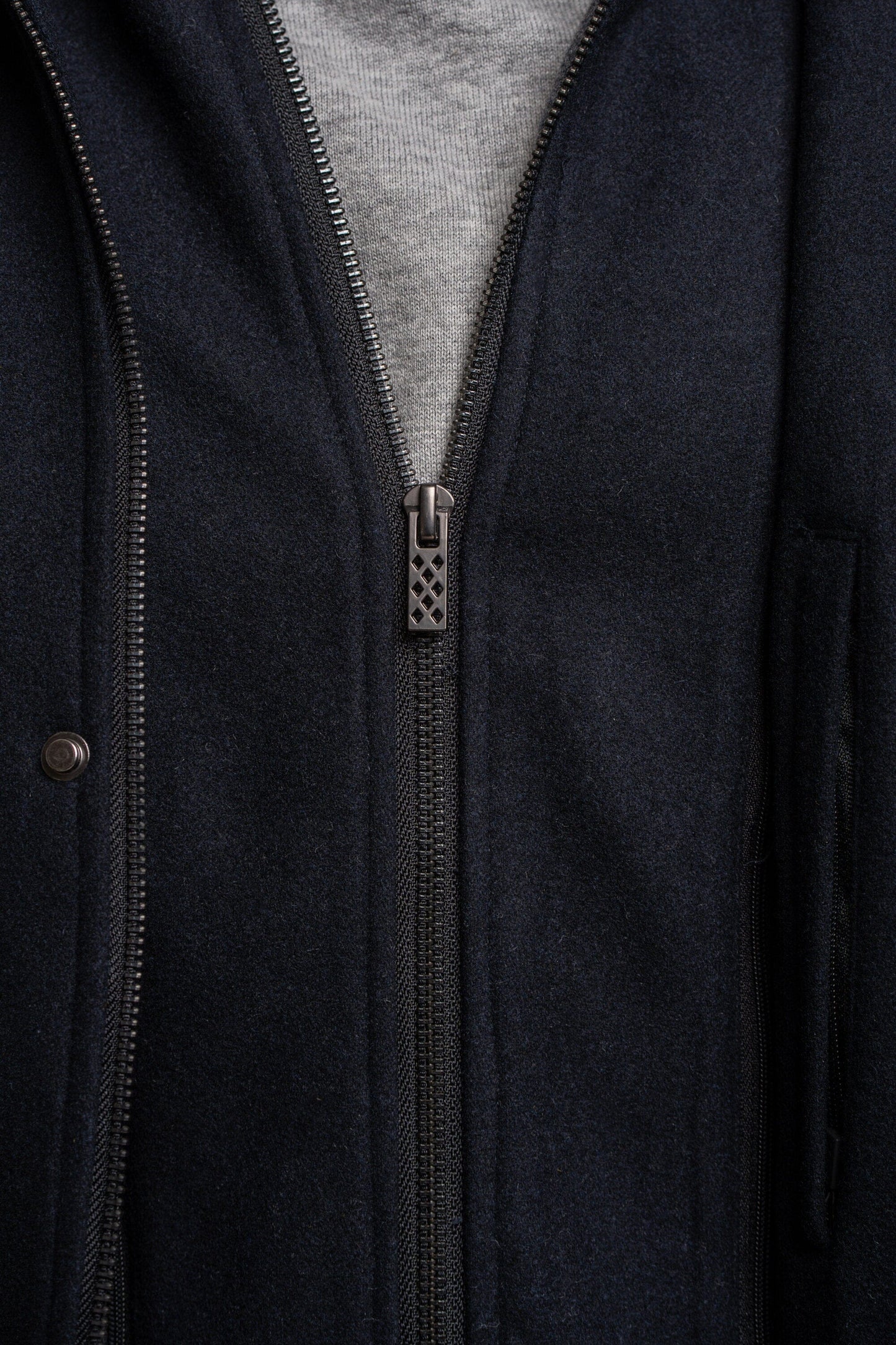 Michigan Navy Parka Coat - Coats - - THREADPEPPER