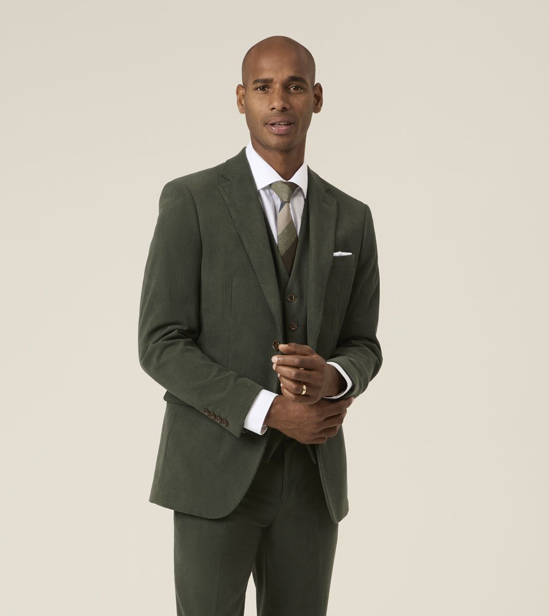 Dorsey Moss Green Corduroy Jacket