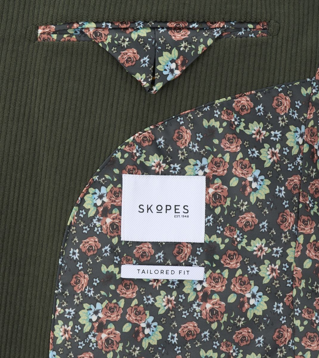 Dorsey Moss Green Corduroy Jacket