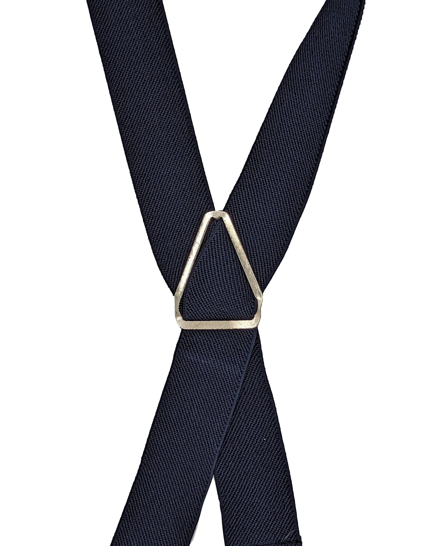 Navy Clip Braces - Braces - - THREADPEPPER