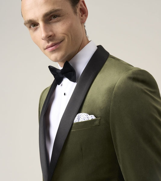 Paso Velvet Dinner Jacket - Blazers & Jackets -