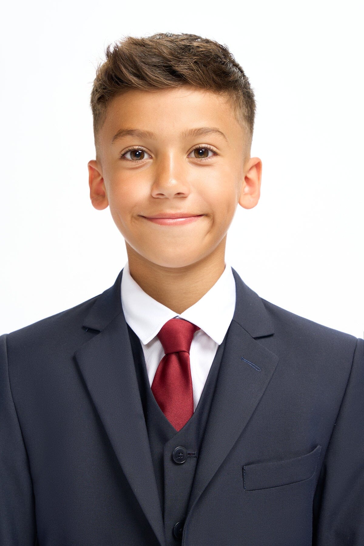 Plain Navy Boys 3 Piece Suit - STOCK CLEARANCE - Blazers & Jackets Sale -
