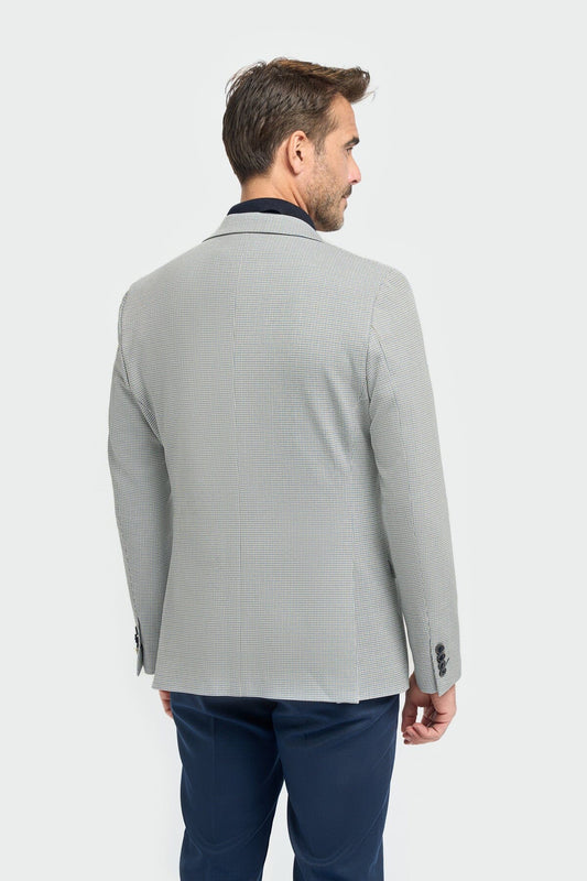 Porto Blue Blazer - Blazers & Jackets -