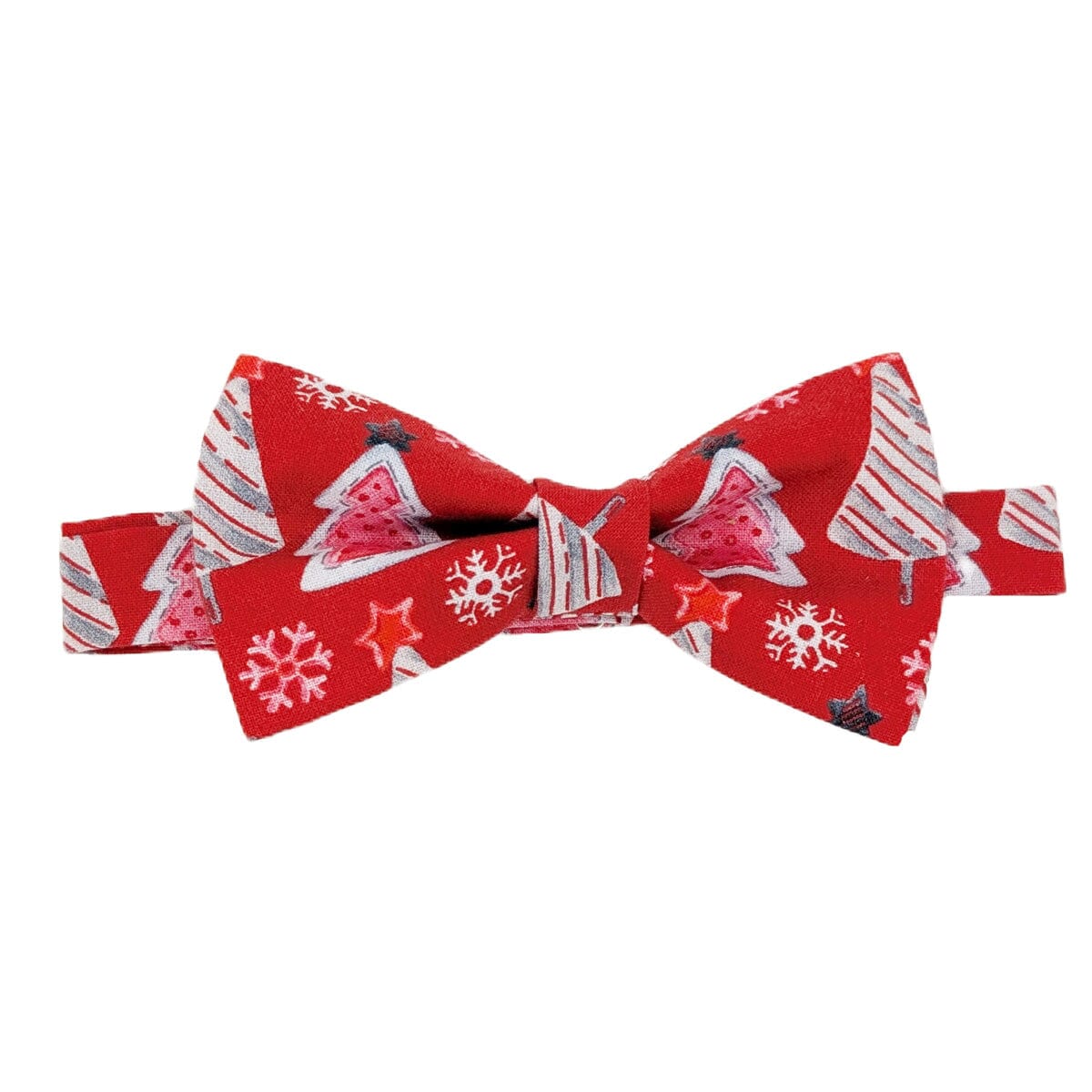 Red Christmas Trees Bow Tie - Bow Ties -