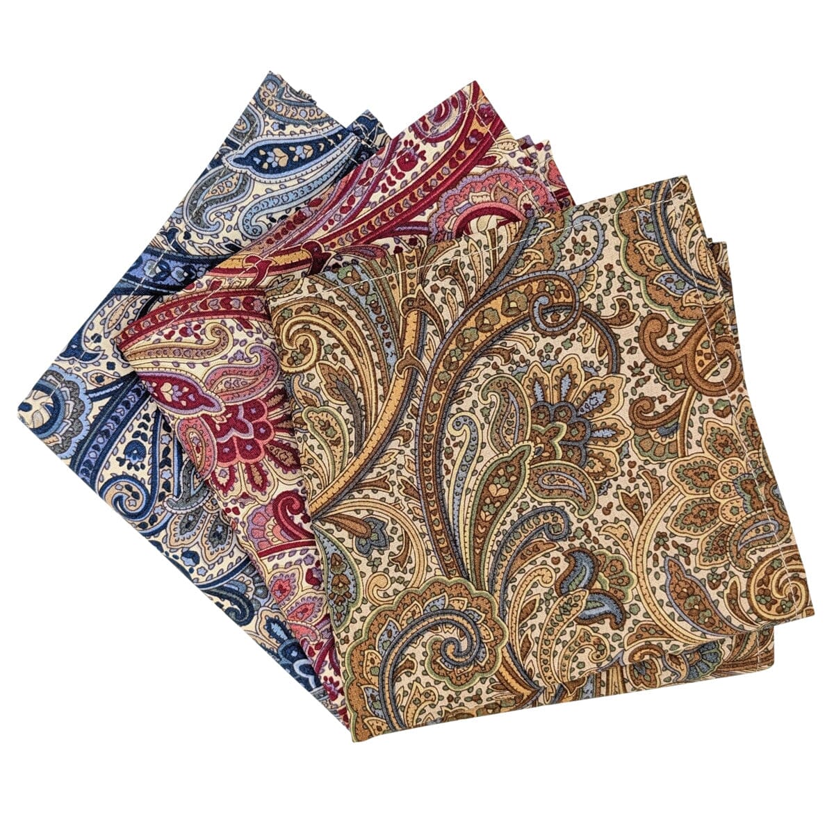 Retro Paisley Cotton Cravat - 3 Colours - Cravats -