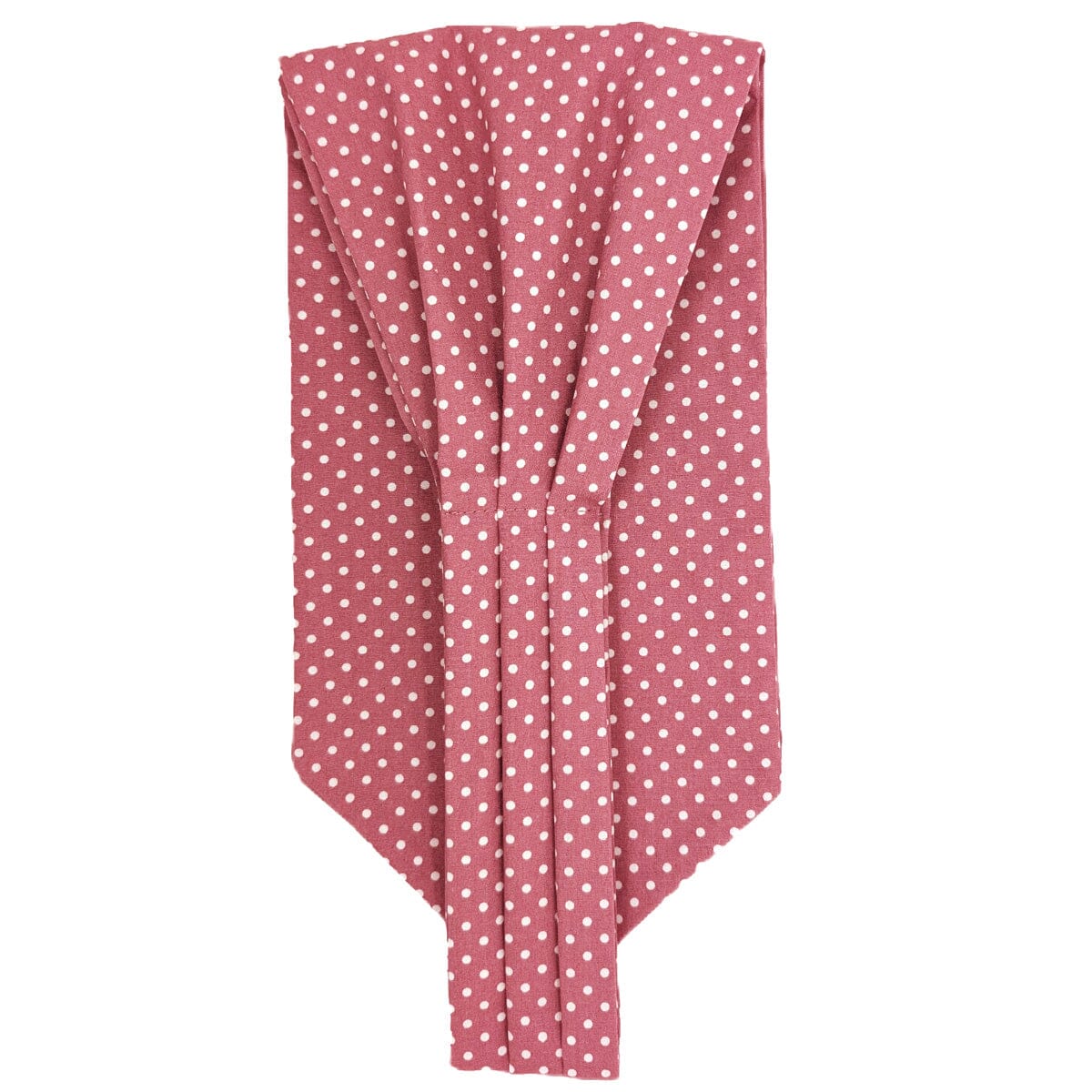 Rosewood Spot Cotton Cravat - Cravats -