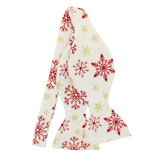 Snowflakes Bow Tie - Bow Ties -