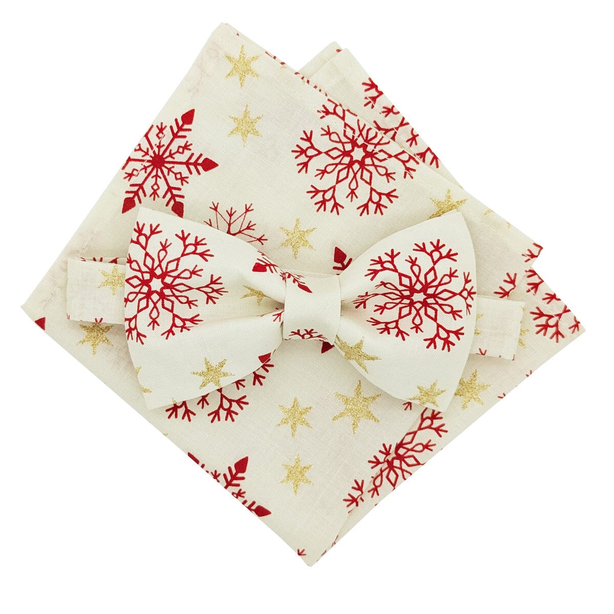 Snowflakes Bow Tie - Bow Ties -
