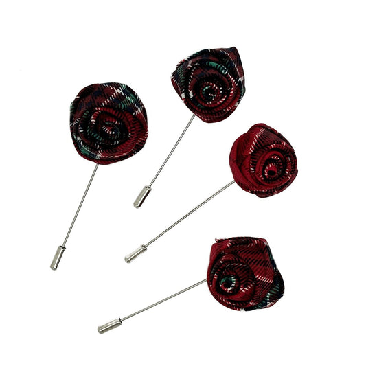 Tartan Lapel Pin - Lapel Pins -