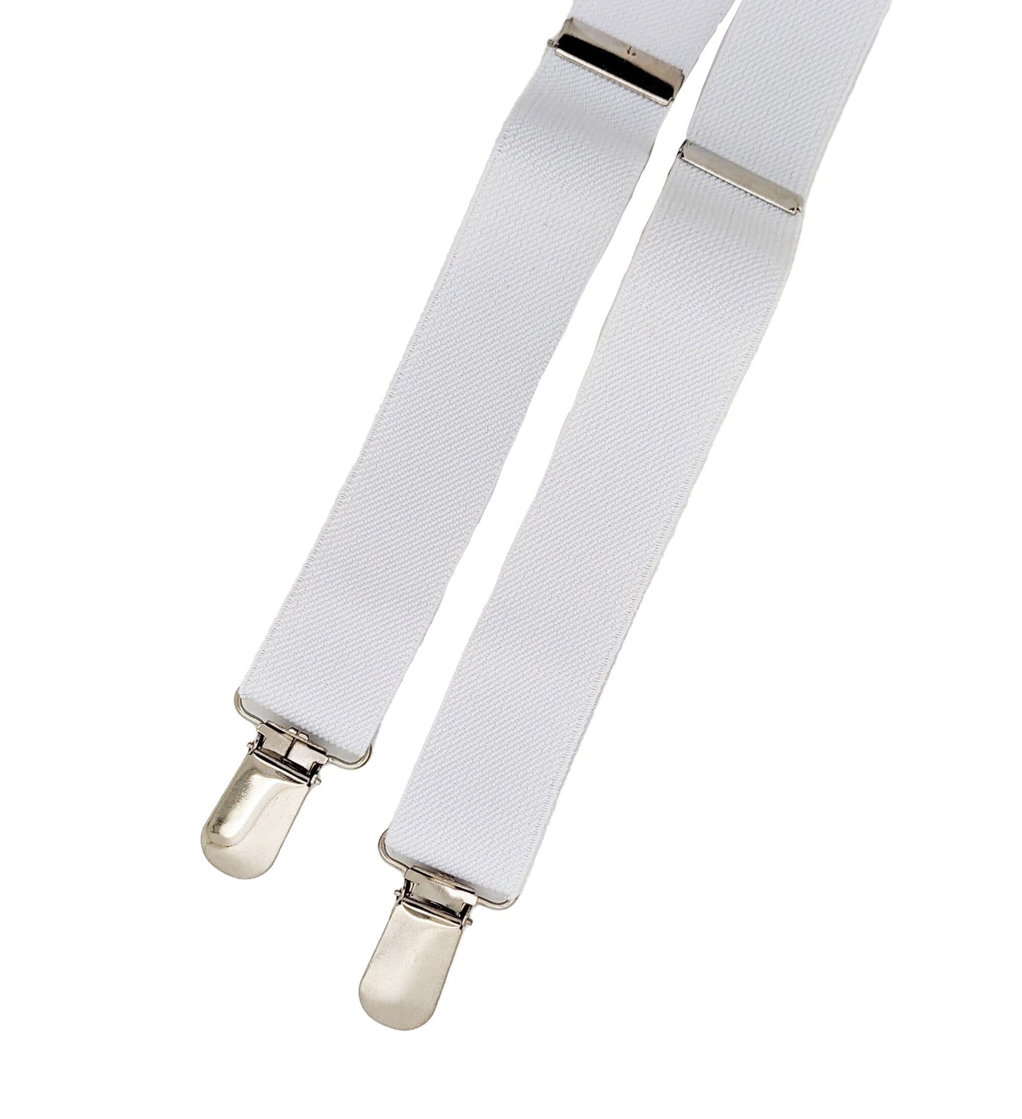 White Clip Braces - Braces - - THREADPEPPER