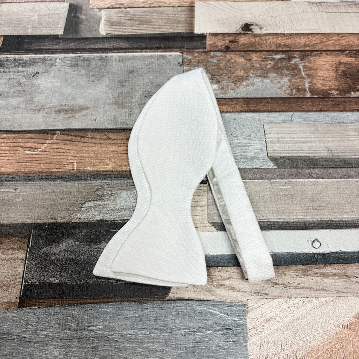 White Marcella Bow Tie - Gift Sets - Self-Tie Bow Tie Bow Tie Only