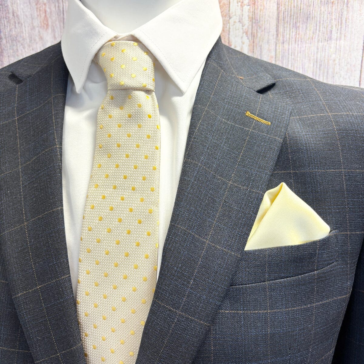 Yellow Spot Tie Set - Ties -